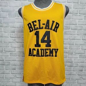 Nike Fresh Prince Bel-Air Academy Will Smith Basketball‎ Jersey Mens S Yellow